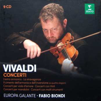 9CD/Caja Antonio Vivaldi: Concerti