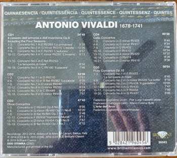 5CD/Caja Antonio Vivaldi: Four Seasons - Cello, Oboe & Flute Concertos