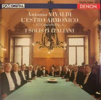 2CD Antonio Vivaldi: L'Estro Armonico - 12 Concerti Op.3