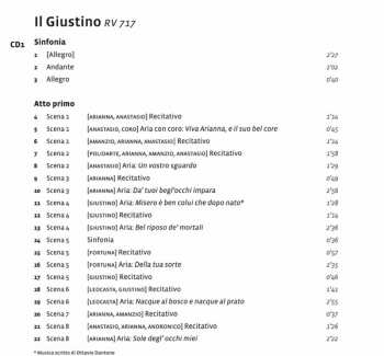 3CD Antonio Vivaldi: Il Giustino
