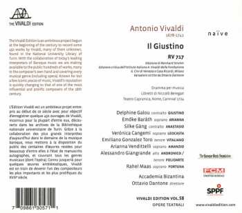 3CD Antonio Vivaldi: Il Giustino