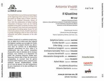 3CD Antonio Vivaldi: Il Giustino