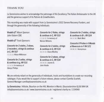 CD Antonio Vivaldi: Vivaldi X2²