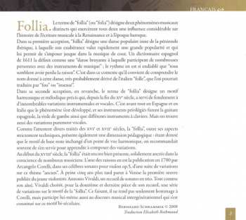 CD Antonio Vivaldi: Sonata A Tre 'La Follia'