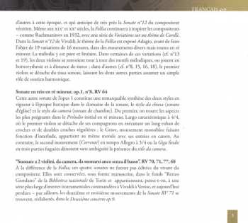 CD Antonio Vivaldi: Sonata A Tre 'La Follia'
