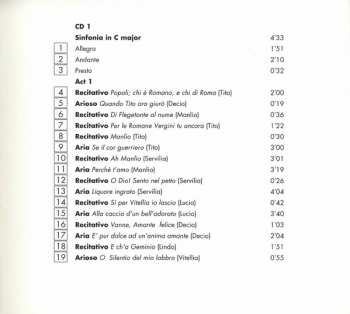 3CD/Caja Antonio Vivaldi: Tito Manlio