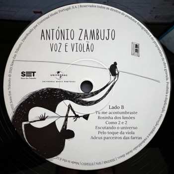 LP António Zambujo: Voz E Violão