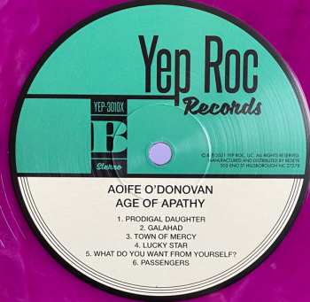 2LP Aoife O'Donovan: Age Of Apathy DLX | CLR
