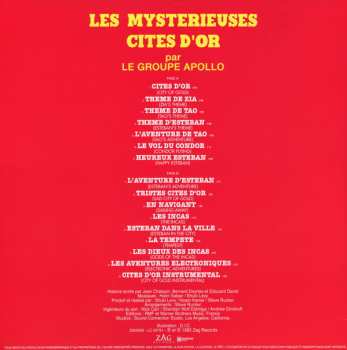 LP Apollo: Les Mystérieuses Cités D'Or (Bande Originale De La Série Télévisée)