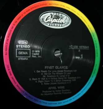 LP April Wine: First Glance