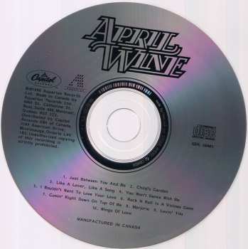 CD April Wine: Rock Ballads
