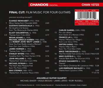 CD Aquarelle Guitar Quartet: Final Cut