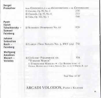 CD Arcadi Volodos: Piano Transcriptions