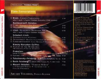 CD Arcadi Volodos: Piano Transcriptions