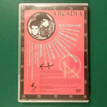 DVD Arcadia: Arcadia: Making Of / The Videos DVD