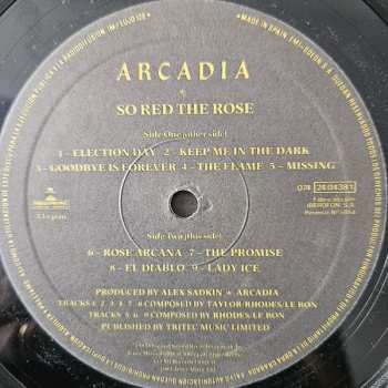 LP Arcadia: So Red The Rose