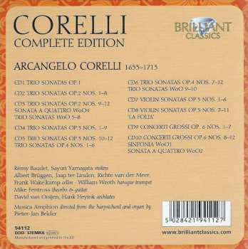 10CD/Caja Arcangelo Corelli: Complete Edition • Gesamtwerk • L'Œuvre Intégrale