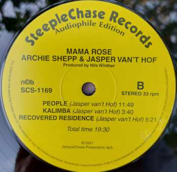 LP Archie Shepp: Mama Rose