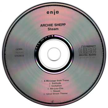 CD Archie Shepp: Steam