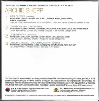 4CD/Caja Archie Shepp: The Complete Remastered Recordings On Black Saint & Soul Note