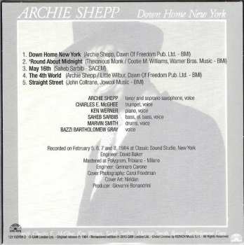 4CD/Caja Archie Shepp: The Complete Remastered Recordings On Black Saint & Soul Note