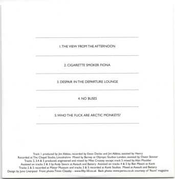 CD Arctic Monkeys: Who The Fuck Are Arctic Monkeys?