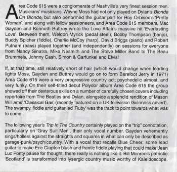 CD Area Code 615: Trip In The Country