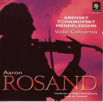 Album Arensky / Luxembourg Radio Orchestra / Rosand: Violin Concertos