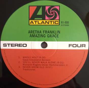 2LP Aretha Franklin: Amazing Grace