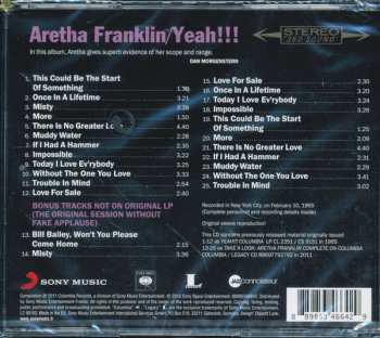 CD Aretha Franklin: Yeah!!!