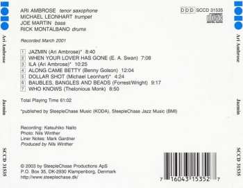 CD Ari Ambrose: Jazmin