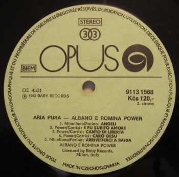LP Al Bano & Romina Power: Aria Pura
