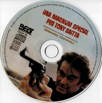 CD Armando Trovaioli: Una Magnum Special Per Tony Saitta (Original Motion Picture Soundtrack)