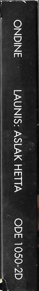 2CD/Caja Sakari Oramo: Aslak Hetta, Opera In Three Acts