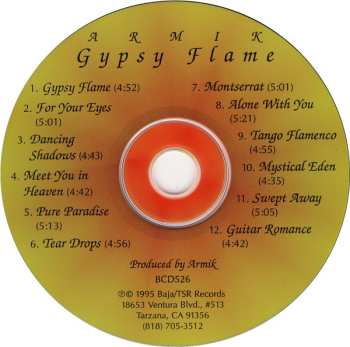 CD Armik: Gypsy Flame