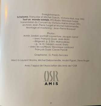 CD L'Orchestre De La Suisse Romande: Hommage