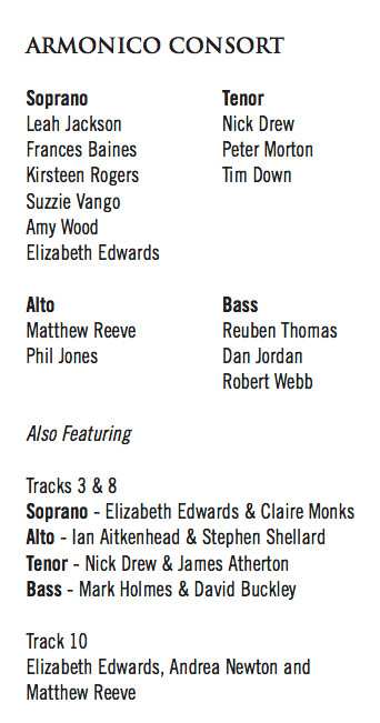 CD Armonico Consort: Naked Byrd