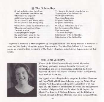 CD Roger Vignoles: Songs By Armstrong Gibbs