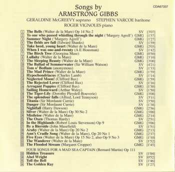 CD Roger Vignoles: Songs By Armstrong Gibbs