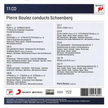 11CD/Caja Arnold Schoenberg: Pierre Boulez conducts Schoenberg