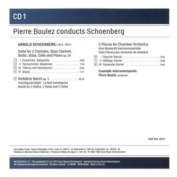11CD/Caja Arnold Schoenberg: Pierre Boulez conducts Schoenberg
