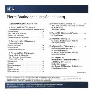 11CD/Caja Arnold Schoenberg: Pierre Boulez conducts Schoenberg