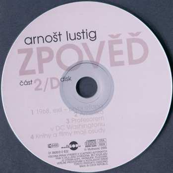 2CD Arnošt Lustig: Zpověď 2