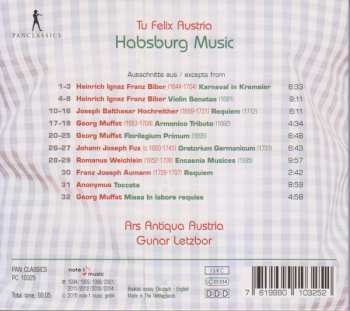 CD Ars Antiqua Austria: Tu Felix Austria Habsburg Music
