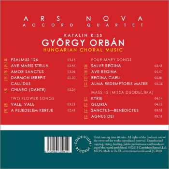 CD György Orbán: Hungarian Choral Music