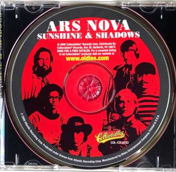 CD Ars Nova: Sunshine & Shadows