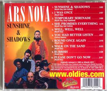 CD Ars Nova: Sunshine & Shadows