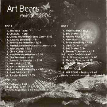 2CD Art Bears: Revisited