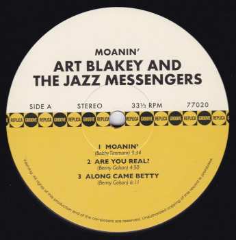 LP/CD Art Blakey & The Jazz Messengers: Moanin’
