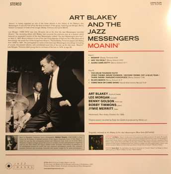 LP Art Blakey & The Jazz Messengers: Moanin’ LTD